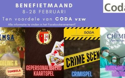 Studenten geneeskunde steunen een hele maand lang Coda VZW– en ook jij kan deelnemen!